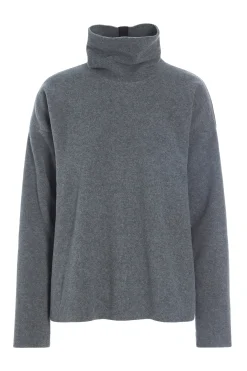 Flash Sale BLUSE HOHER KRAGEN | 1360 Damen Pullovers