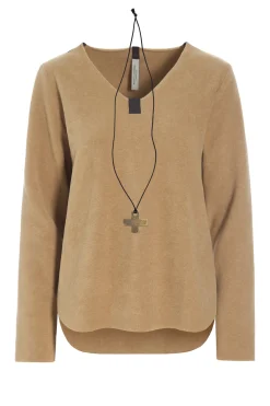 Cheap BLUSE M/ HALSKETTE | 1362 Damen Pullovers
