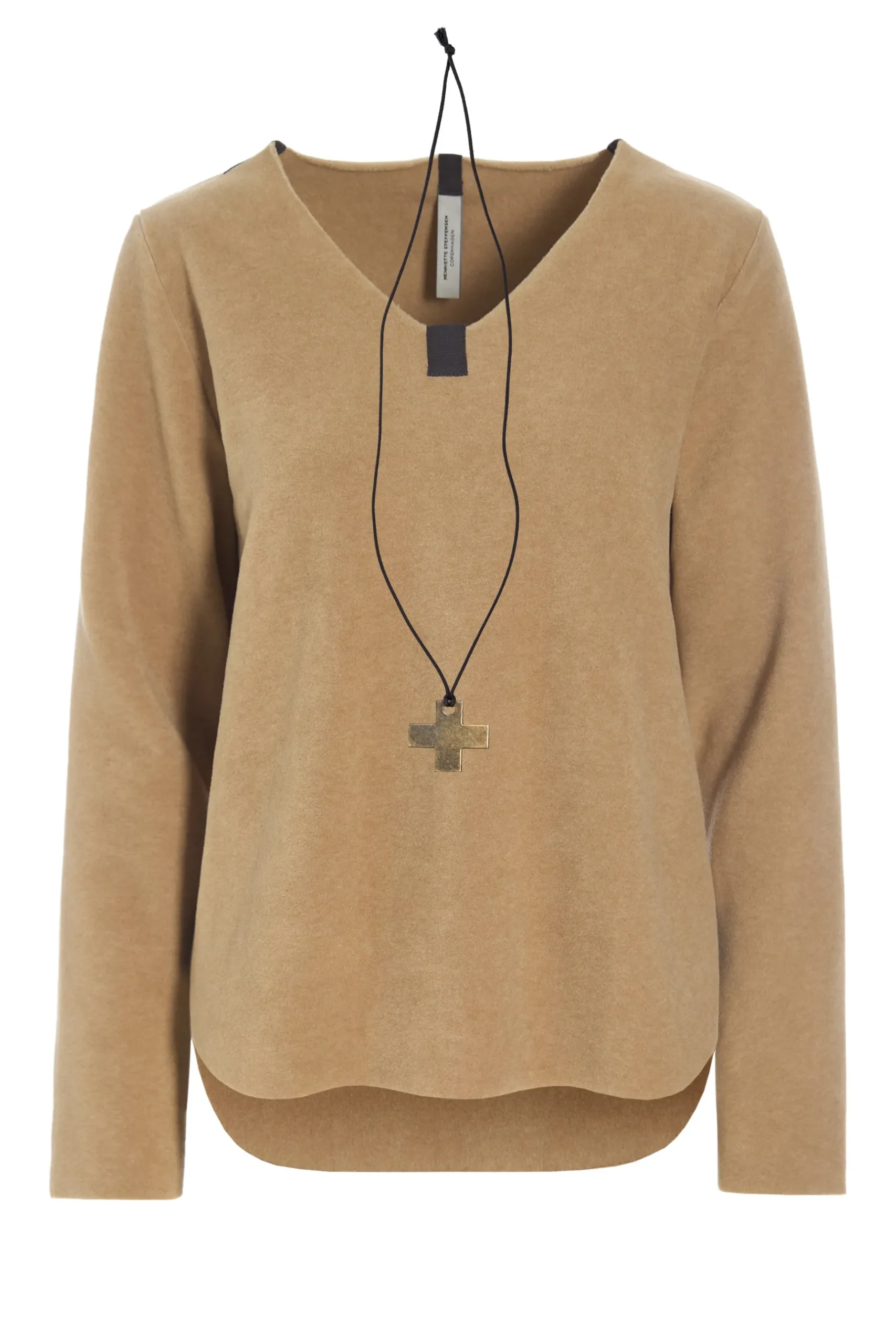 Cheap BLUSE M/ HALSKETTE | 1362 Damen Pullovers