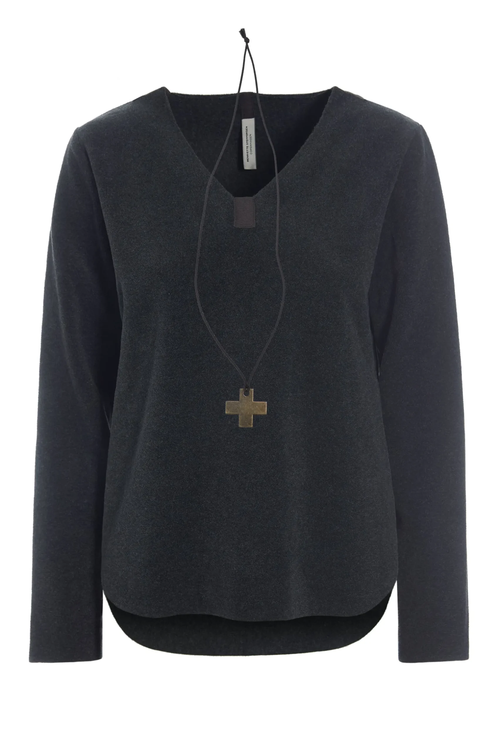 Shop BLUSE M/ HALSKETTE | 1362 Damen Pullovers