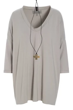 Fashion BLUSE M/HALSKETTE | 96083 Damen Blusen