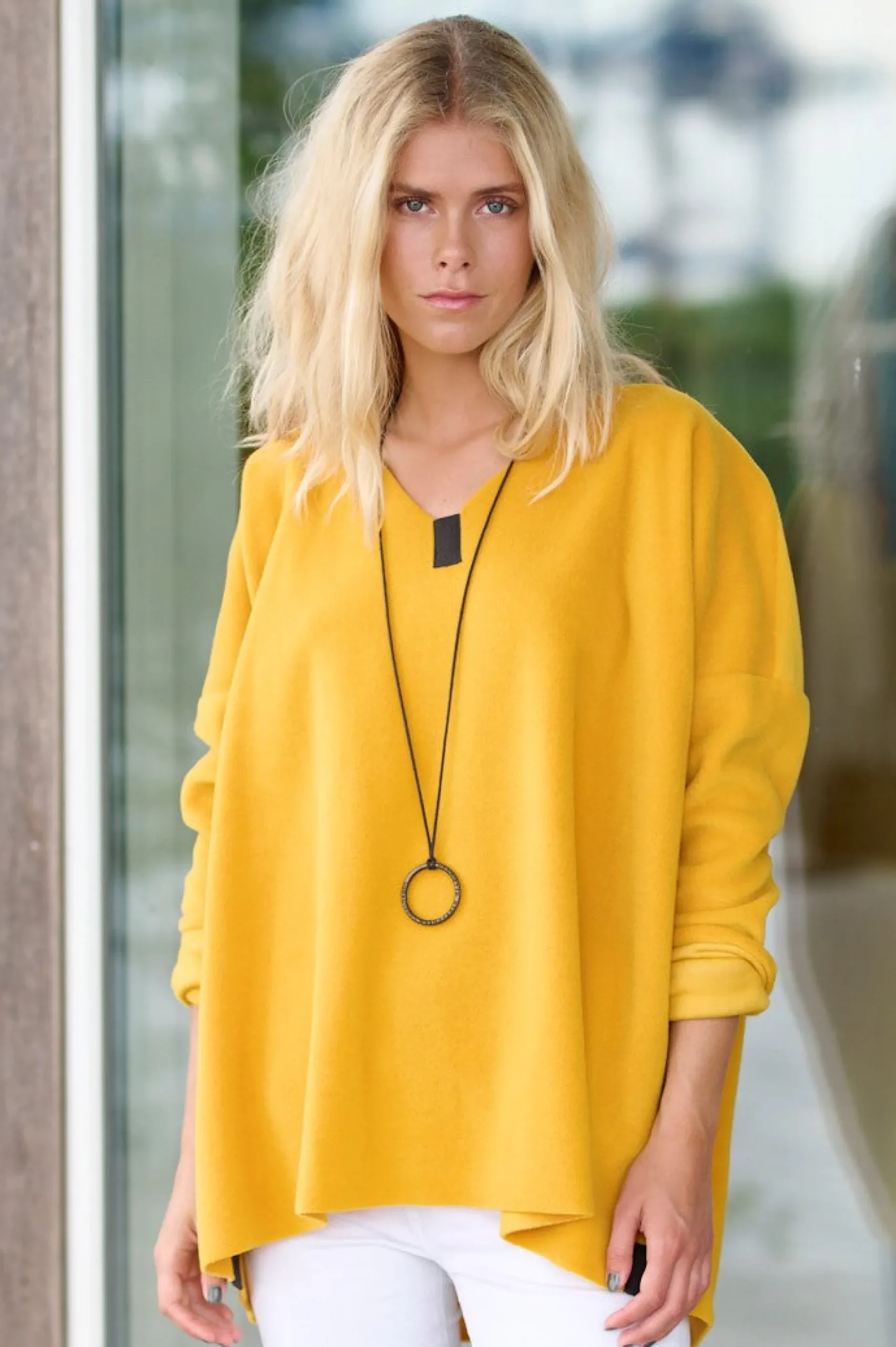 Clearance BLUSE V-AUSSCHNITT | 1336 Damen Pullovers