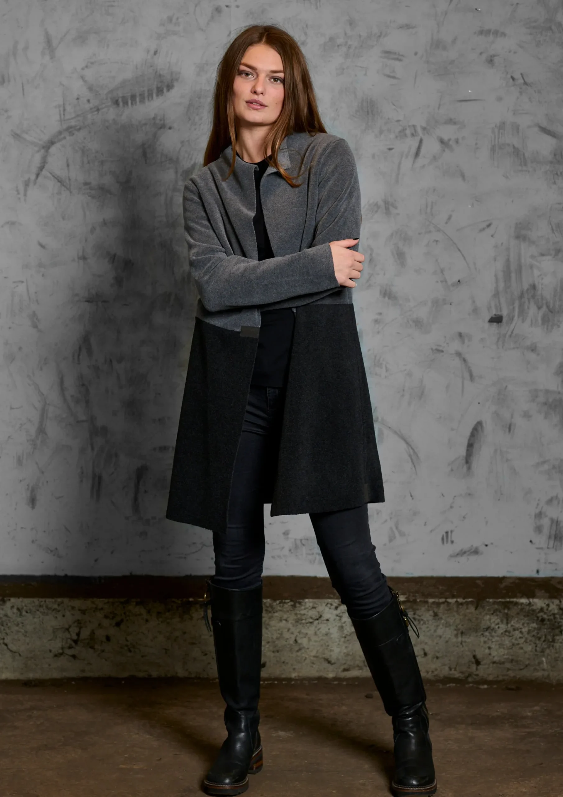 Shop CARDIGAN 2 FARBEN | 7133 Damen Strickjacken