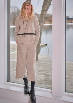 New FLARE HOSEN 3/4 LÄNGE | 2115 Damen Hosen
