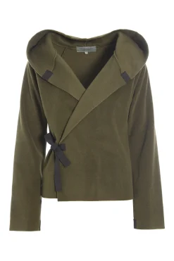 Flash Sale KLASSISCHE FLEECE WICKEL CARDIGAN | 1009 Damen Strickjacken