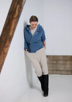 Shop KLASSISCHE FLEECE WICKEL CARDIGAN | 1009 Damen Strickjacken
