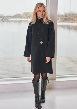 Store KLEID MIT HOHEM HALS | 3246 Damen Kleider