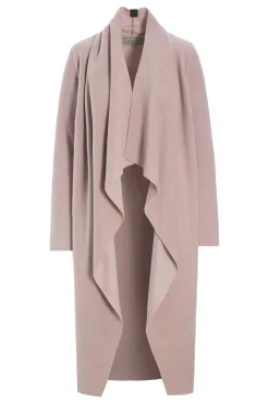 Discount LANGE CARDIGAN M/ WASSERFALL | 7131 Damen Strickjacken
