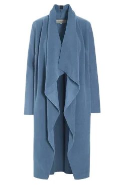 Online LANGE CARDIGAN M/ WASSERFALL | 7131 Damen Strickjacken