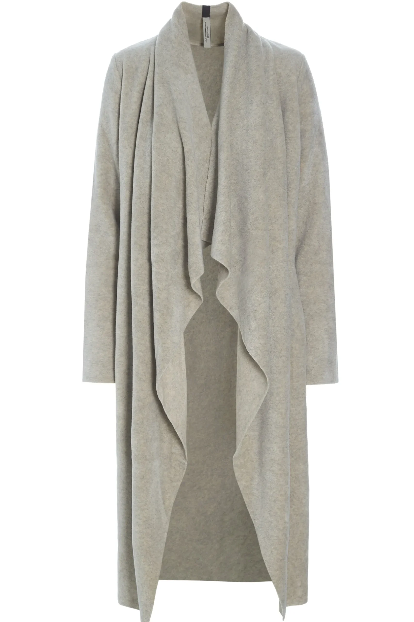 Sale LANGE CARDIGAN M/ WASSERFALL | 7131 Damen Strickjacken