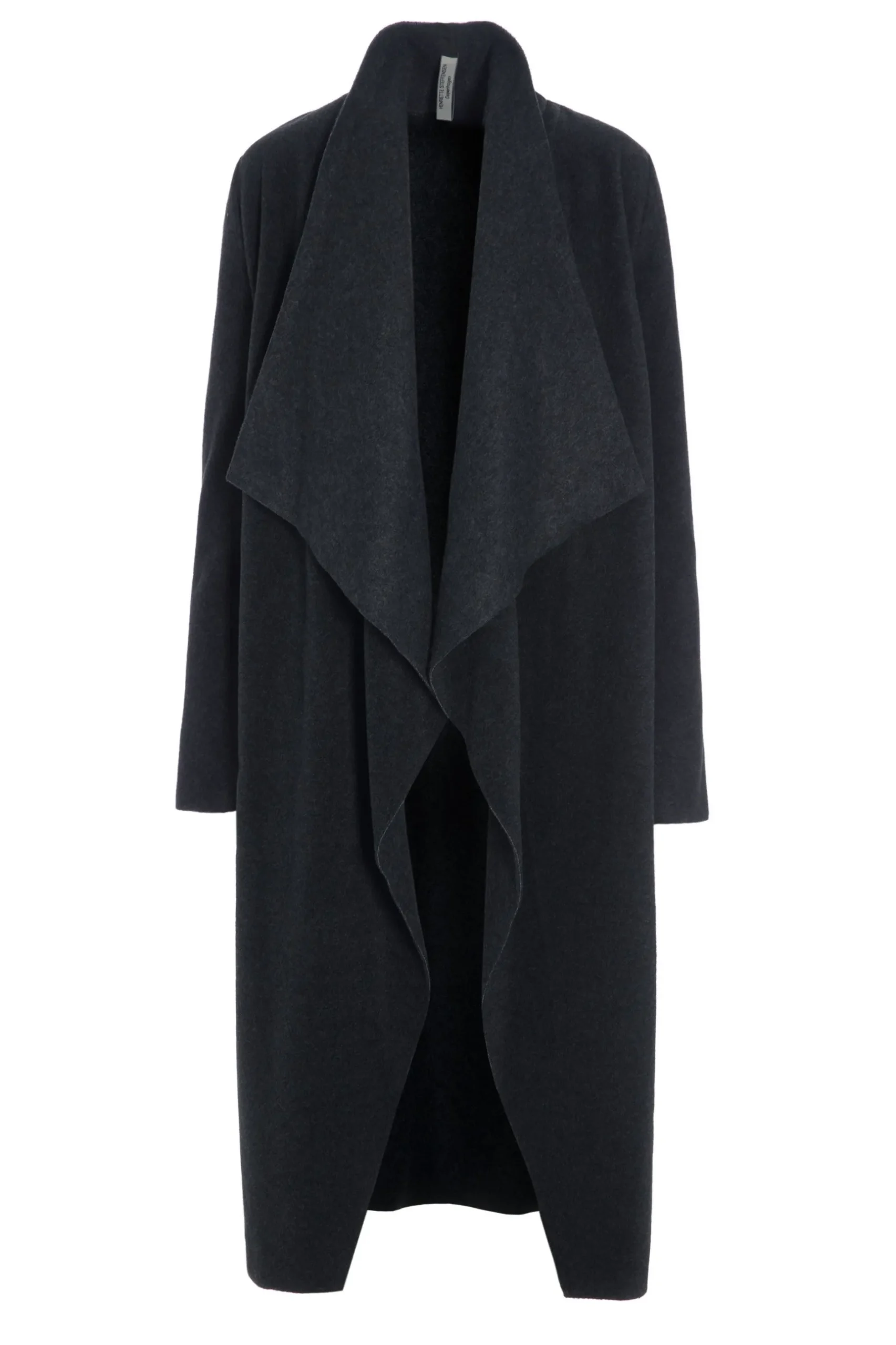 Sale LANGE CARDIGAN M/ WASSERFALL | 7131 Damen Strickjacken