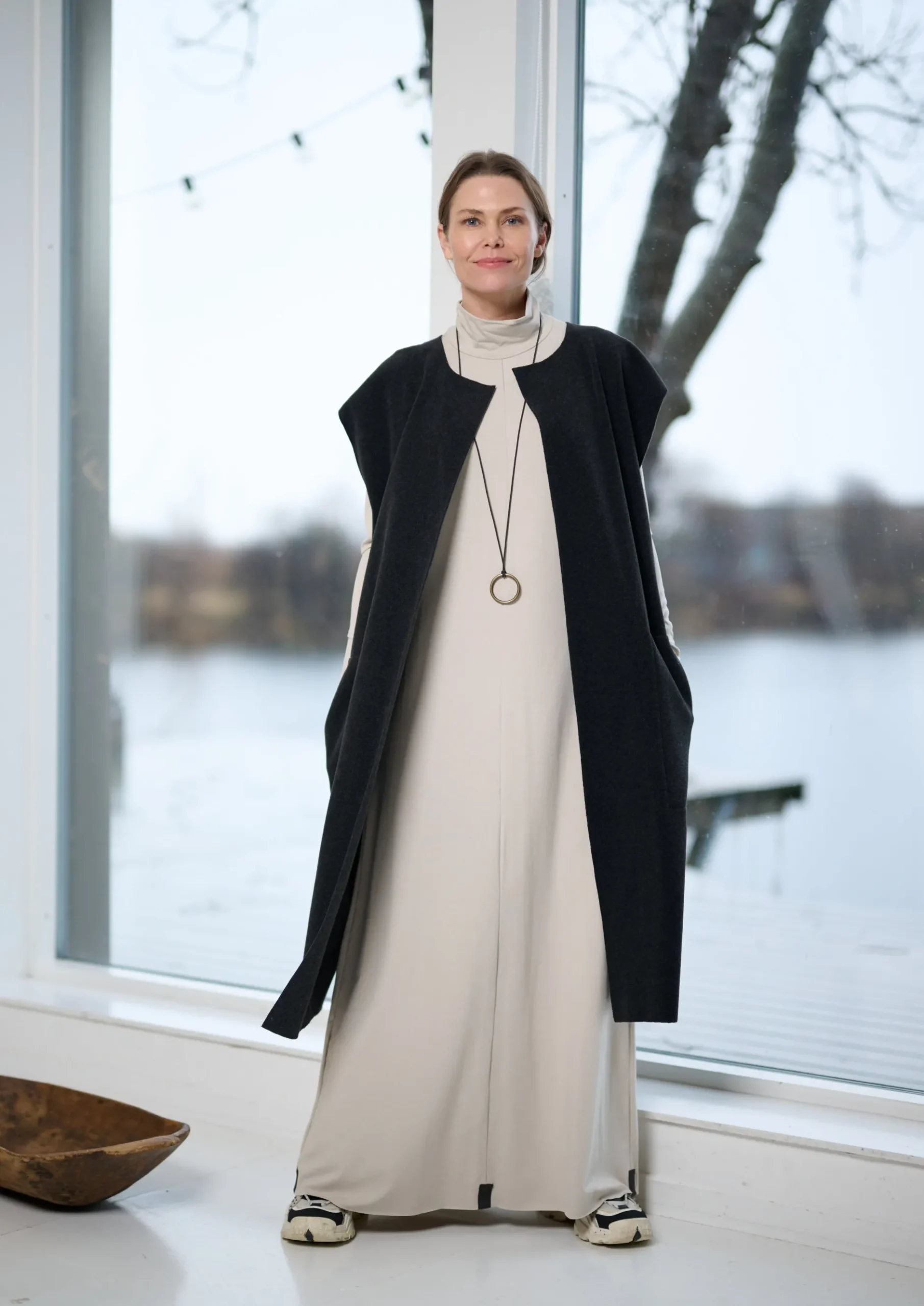 Online LANGE KLEID W/SCHMUCK | 98058 Damen Kleider