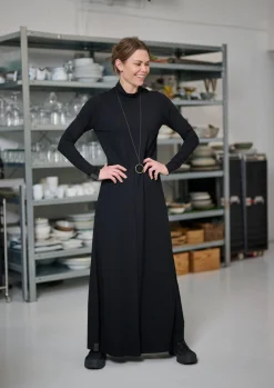 New LANGE KLEID W/SCHMUCK | 98058 Damen Kleider