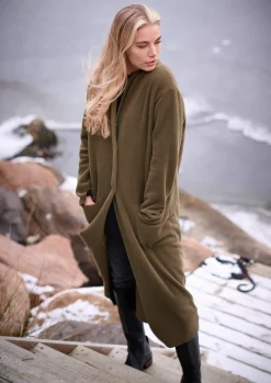 Fashion LANGER CARDIGAN | 7162 Damen Strickjacken