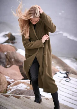 Fashion LANGER CARDIGAN | 7162 Damen Strickjacken