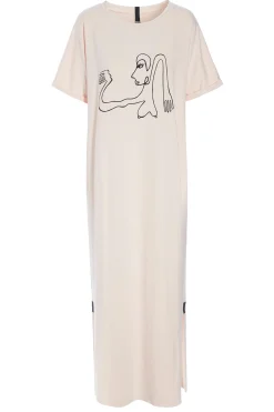 Best LANGES KLEID M/DRUCKEN | 98038 Damen Kleider