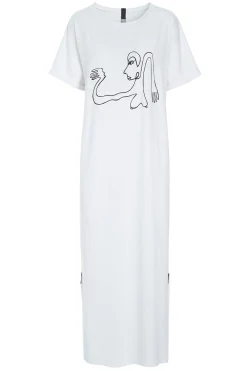 Best LANGES KLEID M/DRUCKEN | 98038 Damen Kleider