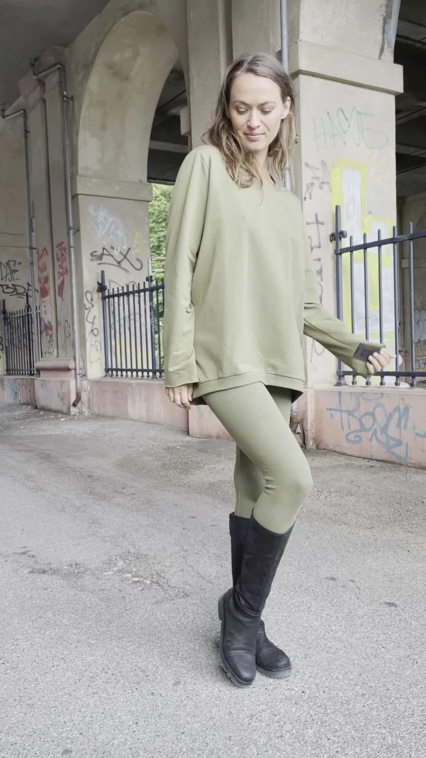 Outlet LEGGINGS | 72304 Damen Hosen