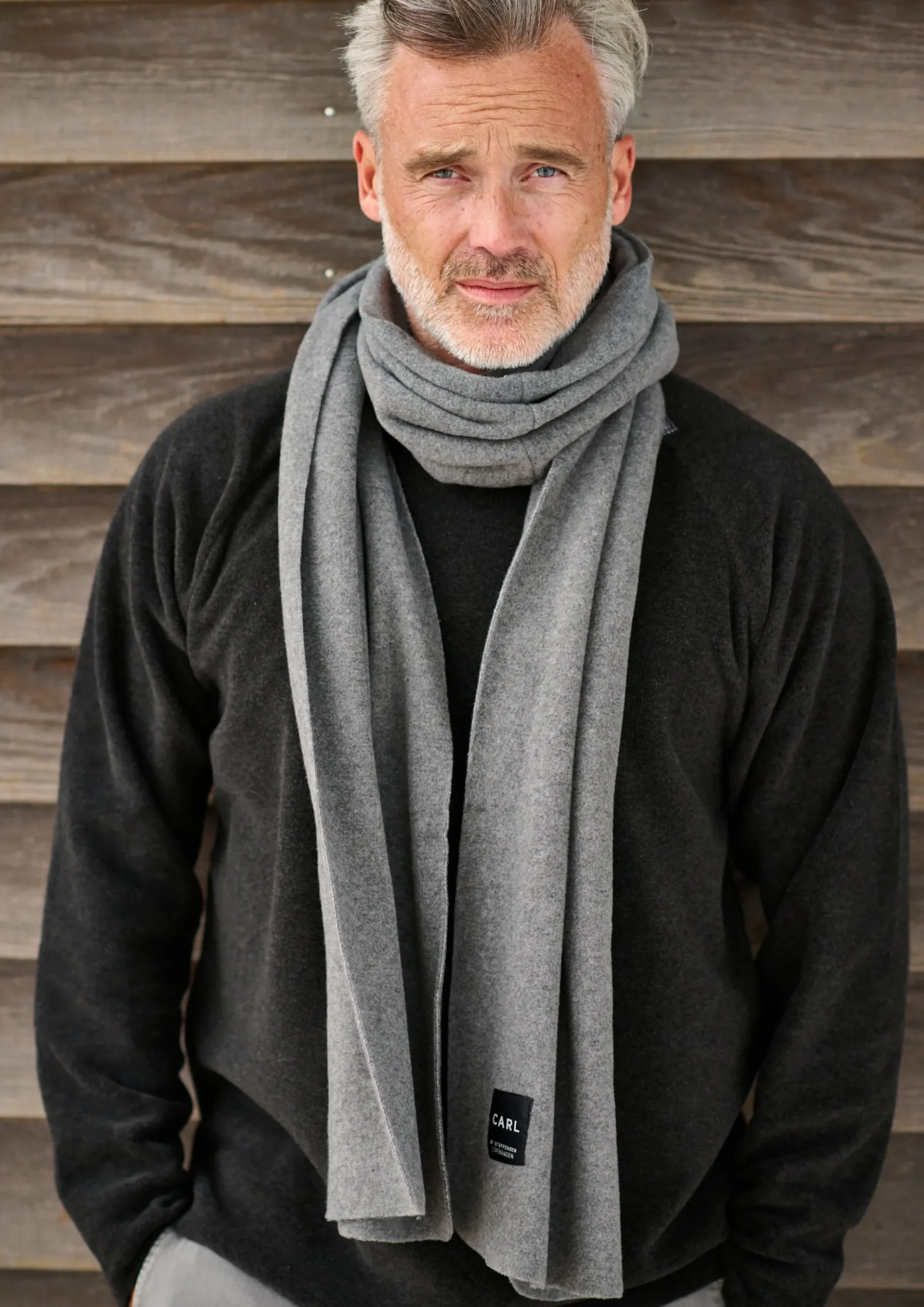 New SCHAL AUS WEICHEM FLEECE | 1004C Herren Schals