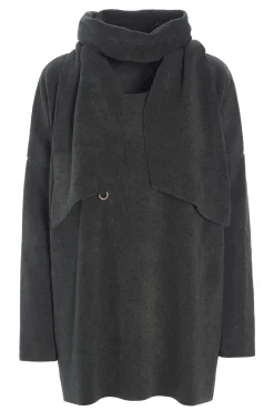 Best SWEATER MIT SCHAL | 1338 Damen Pullovers