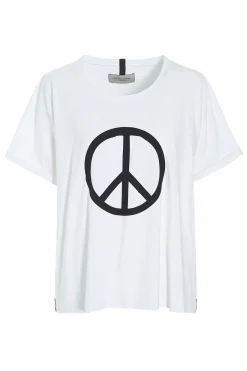 Hot TEE PEACE PRINT | 96066 Damen T-Shirts