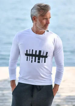 Sale T-SHIRT MIT GRAFIKDRUCK & LANGEN ÄRMELN | 1019CP Herren T-Shirts