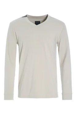Sale T-SHIRT V-AUSSCHNITT LANGARM | 1021C Herren T-Shirts