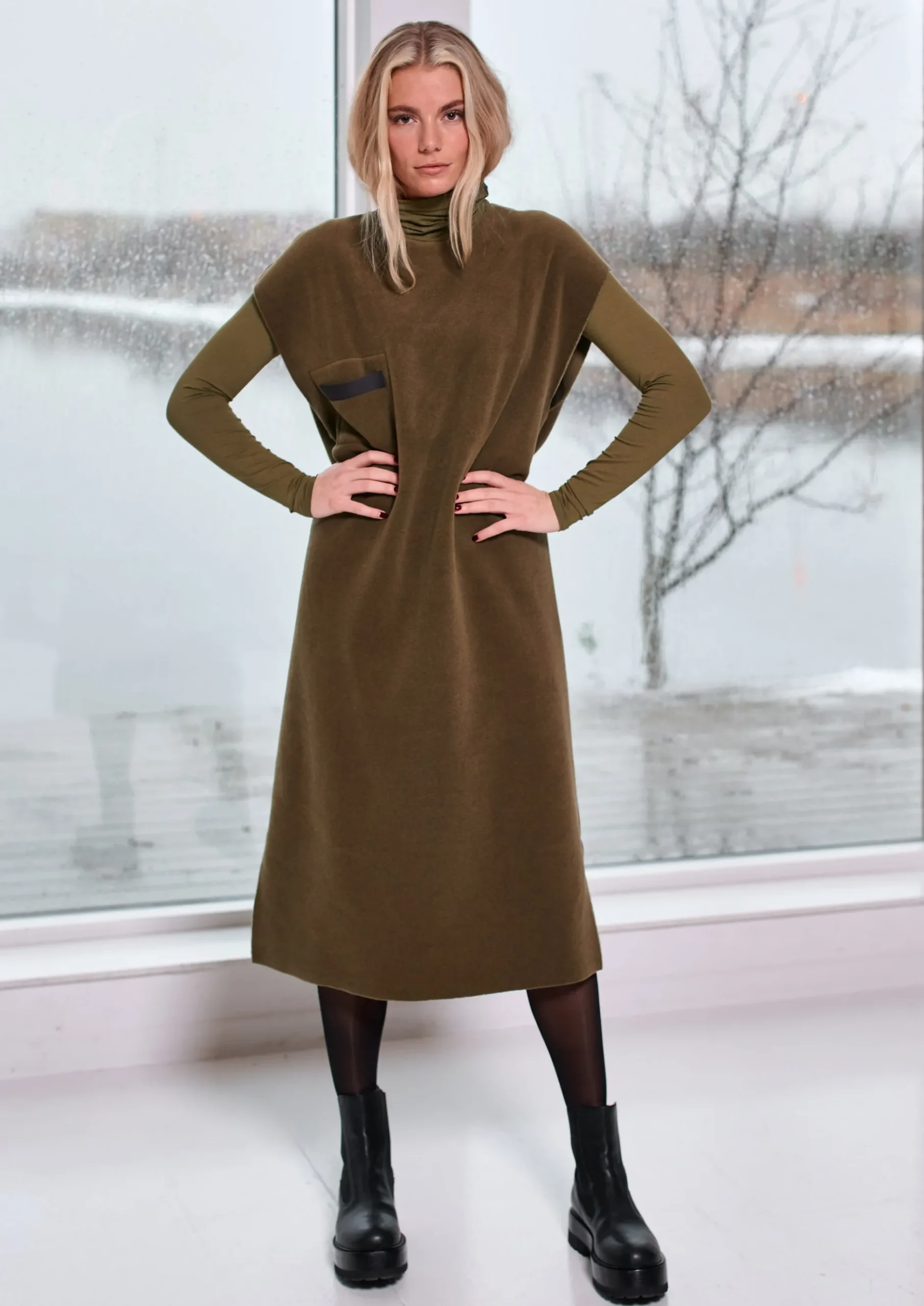 Fashion TUNIKA ÄRMELLOS | 3242 Damen Tuniken